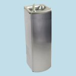 Compact Floor Standing Water Cooler - Stainless Steel Finish