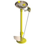Safety Eye / Face Wash, Stainless Steel Bowl, Pedestal, Hand / Foot Control