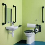 Armitage Shanks S6968 Doc-M pack -  Back to Wall  WC Pack - LH Pack