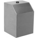 Stainless Steel Single Roll Toilet Paper Dispenser - Heavy Duty