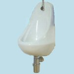 Olympus Corner Bowl (S7004072) - Exposed Trap Urinal Bowl