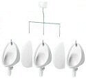 Ceramic Urinal 3 Bowl Sets