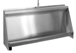 Concealed Sparge Stainless Steel Urinals