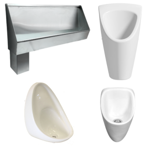 Waterless Urinal Bowls and Troughs