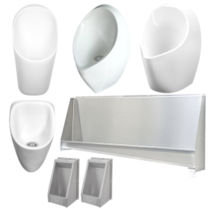 Waterless Urinal Bowls and Troughs