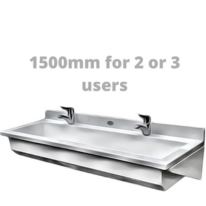1500mm Washtroughs