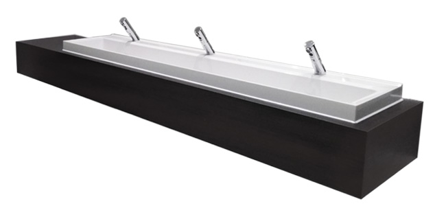 Solid Surface Wash Trough 1800mm For Cabinet or Underframe ...