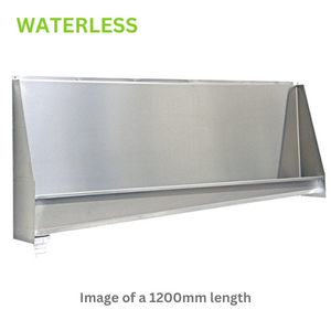 GW6 Tabernas Stainless Steel Waterless Urinal Trough