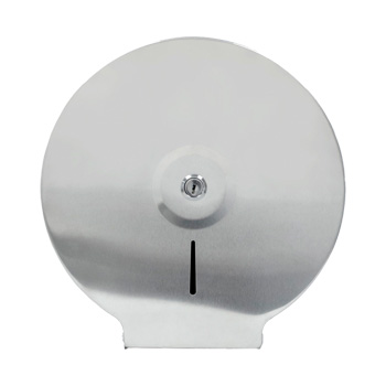 Mini Jumbo Toilet Roll Holder Dispenser Wall Mounted Brushed Stainless Steel
