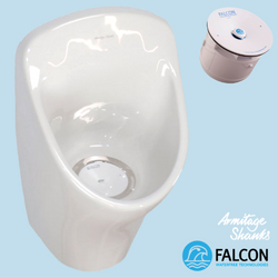 Armitage Shanks Aridian Waterless Urinal with Falcon Velocity