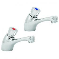 Self Closing Basin Taps PAIR