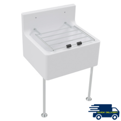 Cleaners Sink with Grate, Brackets & Legs Cleaners Sink with Grate, Brackets & Legs
