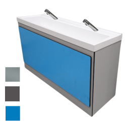 1200mm Solid Surface Wash Trough with SGL Vanity Unit