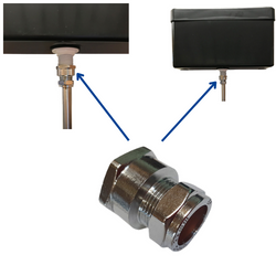 Urinal Down Pipe to Auto Cistern Connector Urinal Down Pipe to Auto Cistern Connector