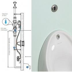 Cistermiser Direct Flush 'Discreet' PIR Urinal Control