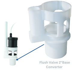 DVS Flushvalve 2" Base Converter DVS Flushvalve 2" Base Converter