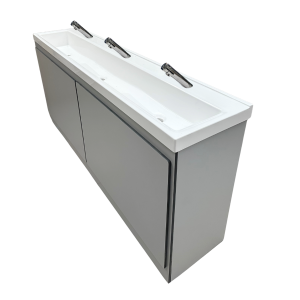 1800mm Solid Surface Wash Trough with SGL Vanity Unit