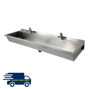 Stainless Steel Wash Trough - 4 Lengths Available From Stock [Bridge verify]