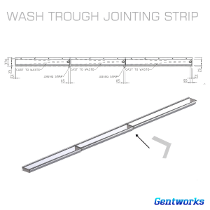Wash Trough Jointing Strip