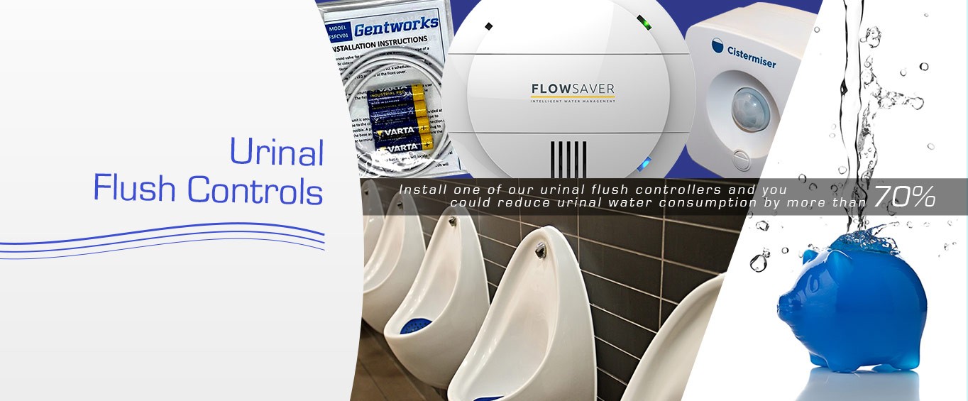 Urinal flush controls